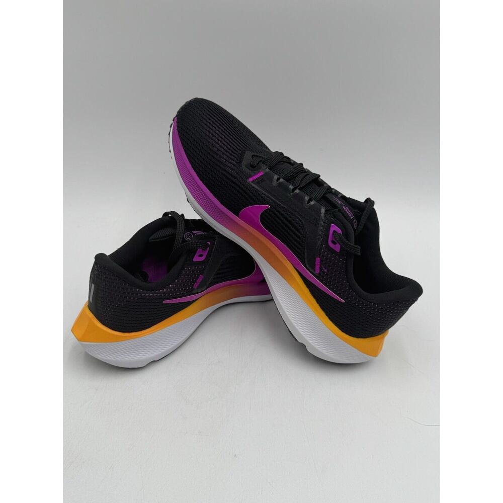 NEW Nike AIR ZOOM PEGASUS 40 Women's Athletic Sneaker Black US Size 8 NIB - Picture 8 of 11